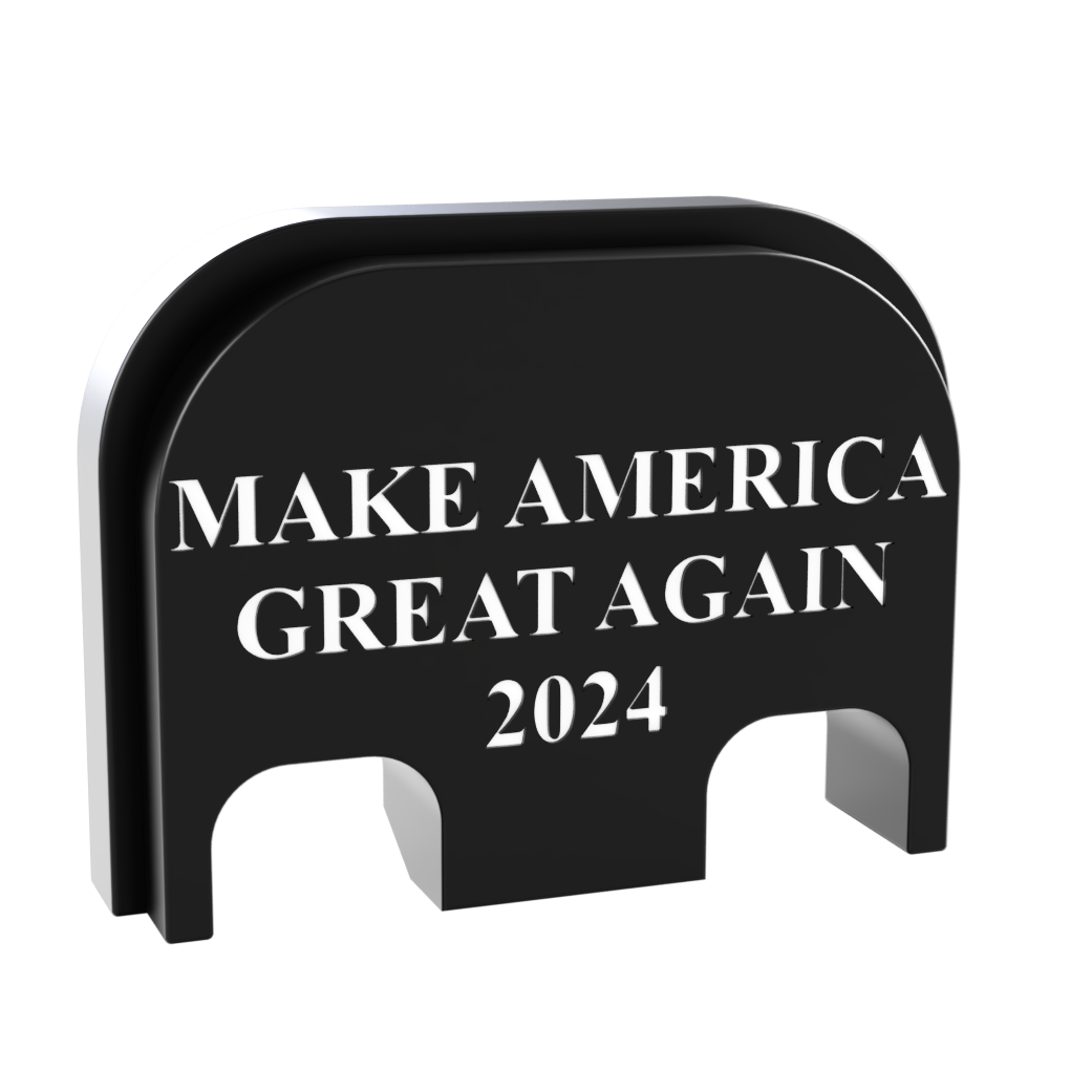 Make America Great Again 2024 Glock Slide Back Plate