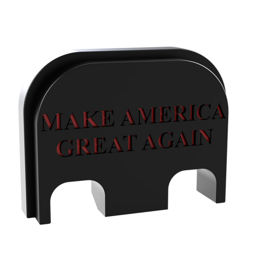 Make America Great Again Glock Slide Back Plate