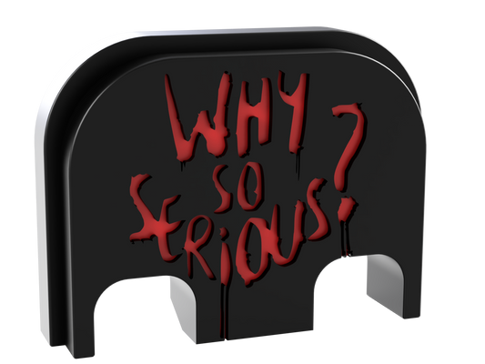 Why So Serious Custom Back Plate