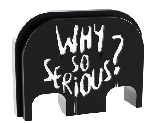 Why So Serious Custom Back Plate