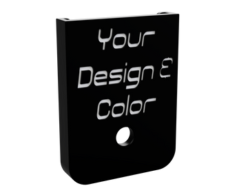 Custom Laser & CNC Engraved Back Plates – GlockSlideBackPlate.com