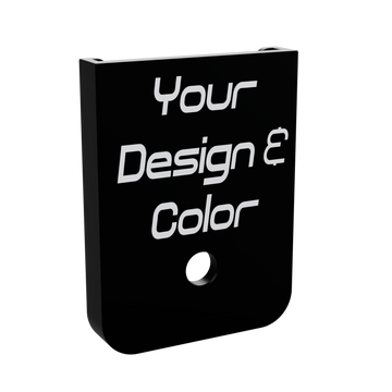 Custom Laser & CNC Engraved Back Plates – GlockSlideBackPlate.com