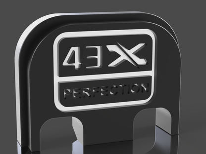 Glock 19 43X Perfection Custom Back Plate