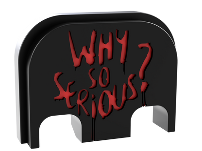Why So Serious Custom Back Plate