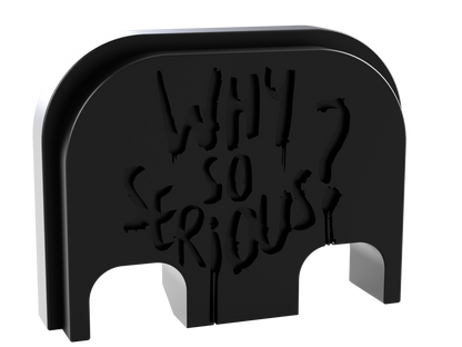 Why So Serious Custom Back Plate