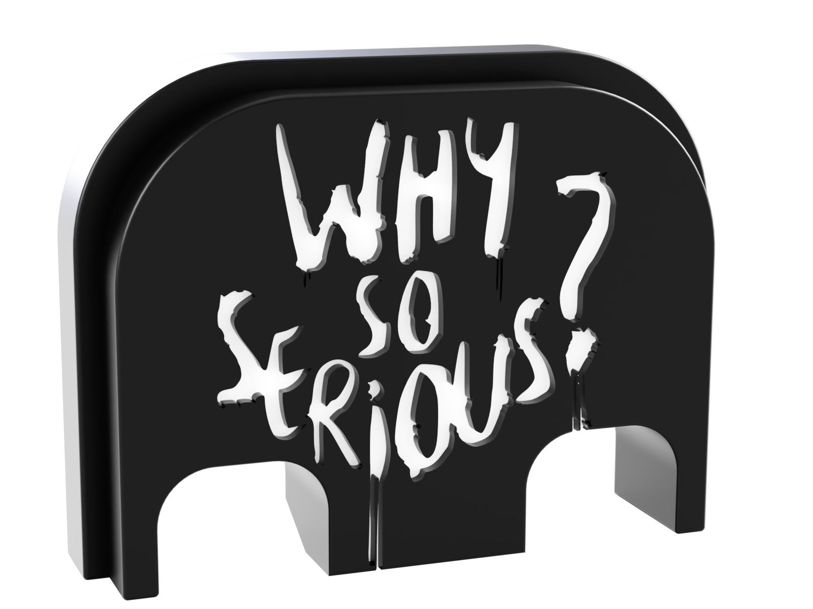 Custom Laser & CNC Engraved Back Plates β GlockSlideBackPlate.com