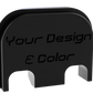Your Design Your Color Glock Slide Back Plate Deep Engraving