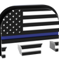 Back The Blue American Flag Glock Slide Back Plate Deep Engraving