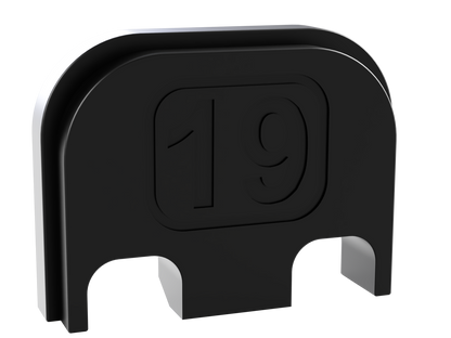 Glock 19 43 number Custom Back Plate